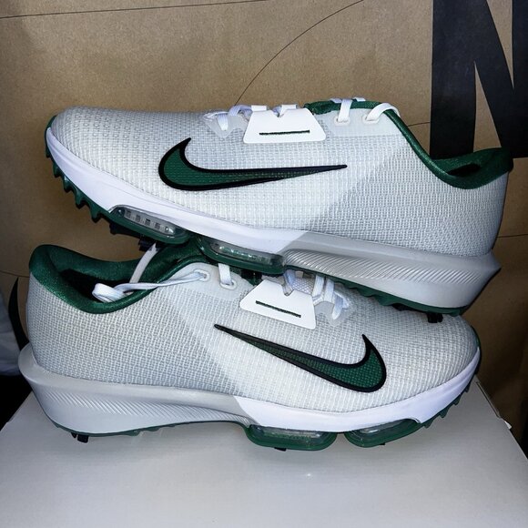NEW Nike Air Zoom Infinity Tour 2 Golf Photon Dust/Green HQ2158-100 Size 10 main image 5